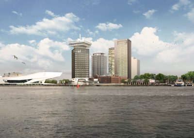 Austrian investors start construction of the Y-Towers in Amsterdam